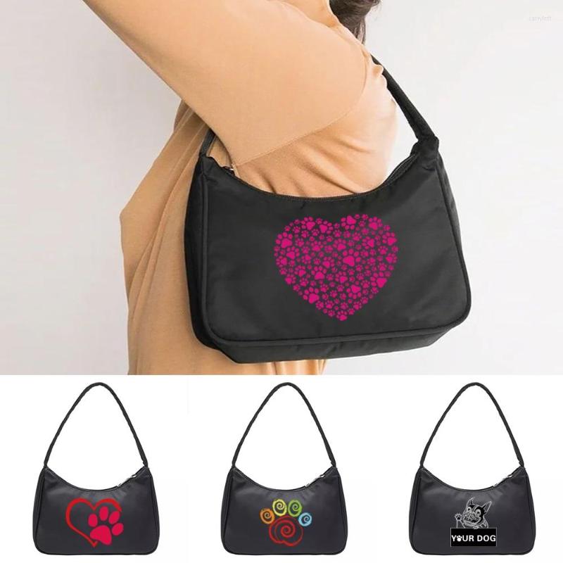 Evening Bags 2022 Fashion Exquisite Shopping Bag Retro Casual Women Totes Mini Underarm Shoulder Female Handbags Footprint Small Pouch, Black
Evening Bags 2022 Fashion Exquisite Shopping Bag Retro Casual Women Totes Mini Underarm Shoulder Female Handbags Footprint Small Pouch, Black