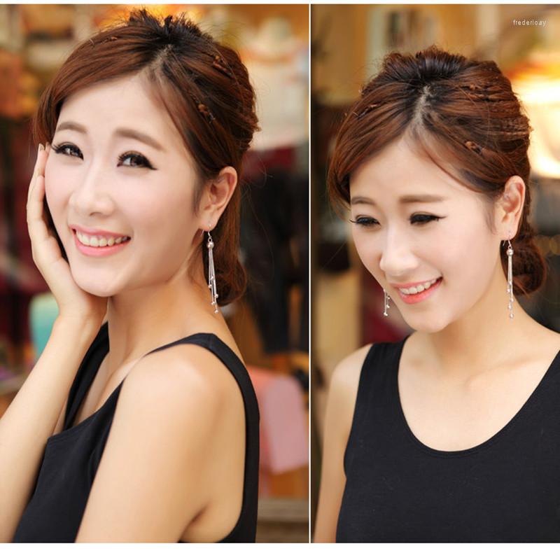 Dangle Earrings Women's Korean Stainless Steel Long Tassel Silver Color Line Chain Drop
Dangle Earrings Women's Korean Stainless Steel Long Tassel Silver Color Line Chain Drop