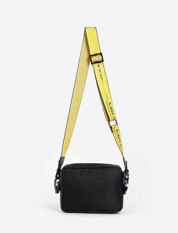 2021s BrandOutdoor Bags MINI Men off Yellow canvas belt high white Shoulder camera bag waist bags multi purpose satchel Messenger women