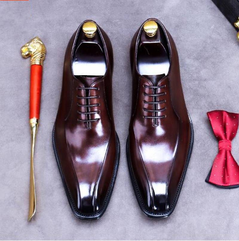 Genuine Leather Formal Suit Dress Shoes Plus Size 38-46 Gentlmen Wedding Dress Shoes Male Oxfords
Genuine Leather Formal Suit Dress Shoes Plus Size 38-46 Gentlmen Wedding Dress Shoes Male Oxfords
