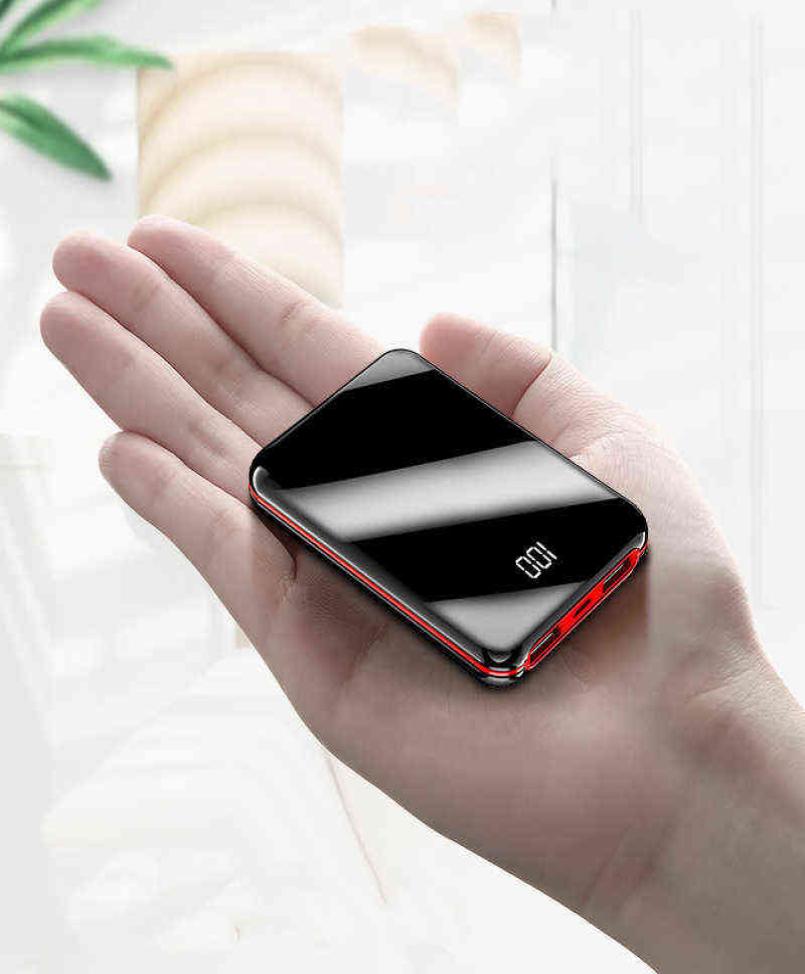 mAh Mini Power Bank Portable Charger Mirror Screen LED Digital Display Powerbank External Battery Pack Poverbak For Phones J2205318069856
mAh Mini Power Bank Portable Charger Mirror Screen LED Digital Display Powerbank External Battery Pack Poverbak For Phones J2205318069856