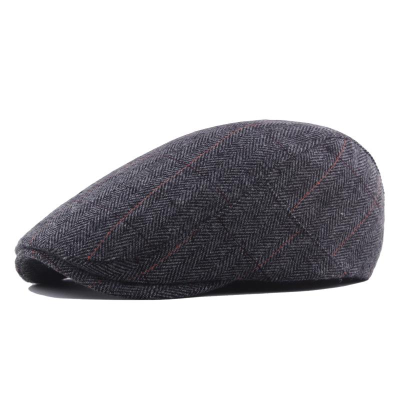 Berets Autumn Winter Beret Men Outdoor Keep Warm Hat British Style Retro Sboy Cap Male Herringbone Flat Peaked High Quality 2022, Dark grey
Berets Autumn Winter Beret Men Outdoor Keep Warm Hat British Style Retro Sboy Cap Male Herringbone Flat Peaked High Quality 2022, Dark grey