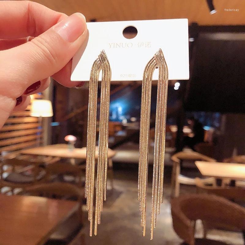 Dangle Earrings BLIJERY Vintage Gold Color Bar Long Thread Tassel Drop For Women Glossy Arc Geometric Korean Earring Fashion Jewelry
Dangle Earrings BLIJERY Vintage Gold Color Bar Long Thread Tassel Drop For Women Glossy Arc Geometric Korean Earring Fashion Jewelry