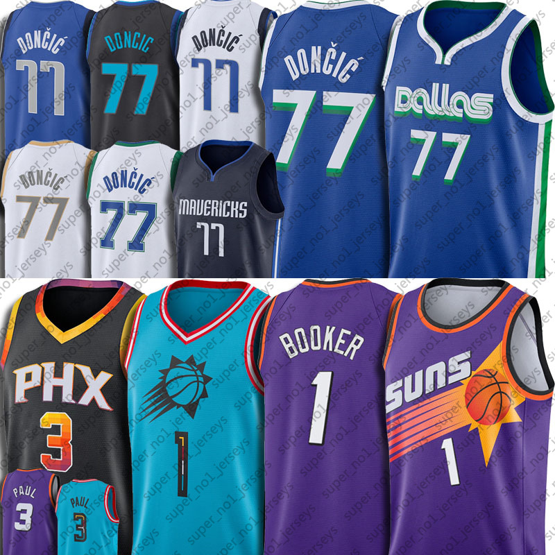 Phoenixs Sun Basketball Jerseys Devin Booker Chris Paul DeAndre Ayton 1 3 Dalla Maverick basketball jerseys Luka 77 41 Doncic Dirk Nowitzki zxcb612, Choose blue number
Phoenixs Sun Basketball Jerseys Devin Booker Chris Paul DeAndre Ayton 1 3 Dalla Maverick basketball jerseys Luka 77 41 Doncic Dirk Nowitzki zxcb612, Choose blue number