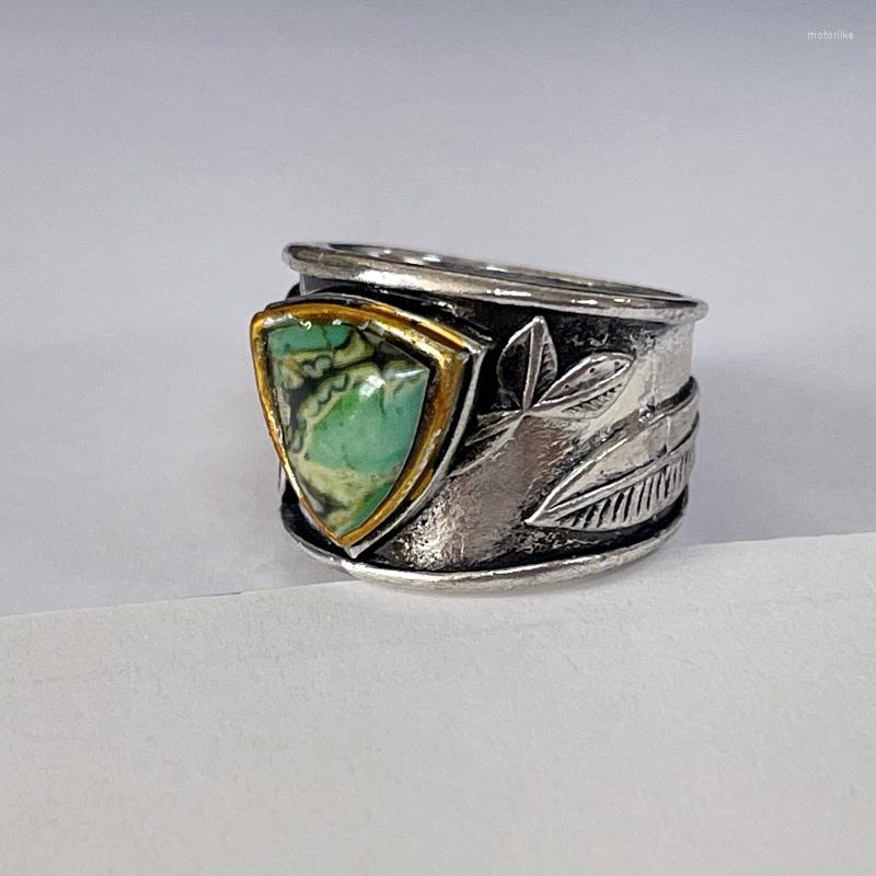 Cluster Rings Vintage Silver Color Leaf Ring Carved Triangle Ladies Punk Gothic Party Jewelry
Cluster Rings Vintage Silver Color Leaf Ring Carved Triangle Ladies Punk Gothic Party Jewelry