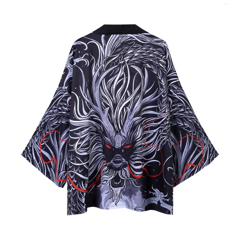 Men's Casual Shirts Japanese Ukiyo-e Toga Carp Printed Kimono Loose Seven-point Sleeve Red Dragon Vintage Shirt Mens/women Clothing
Men's Casual Shirts Japanese Ukiyo-e Toga Carp Printed Kimono Loose Seven-point Sleeve Red Dragon Vintage Shirt Mens/women Clothing