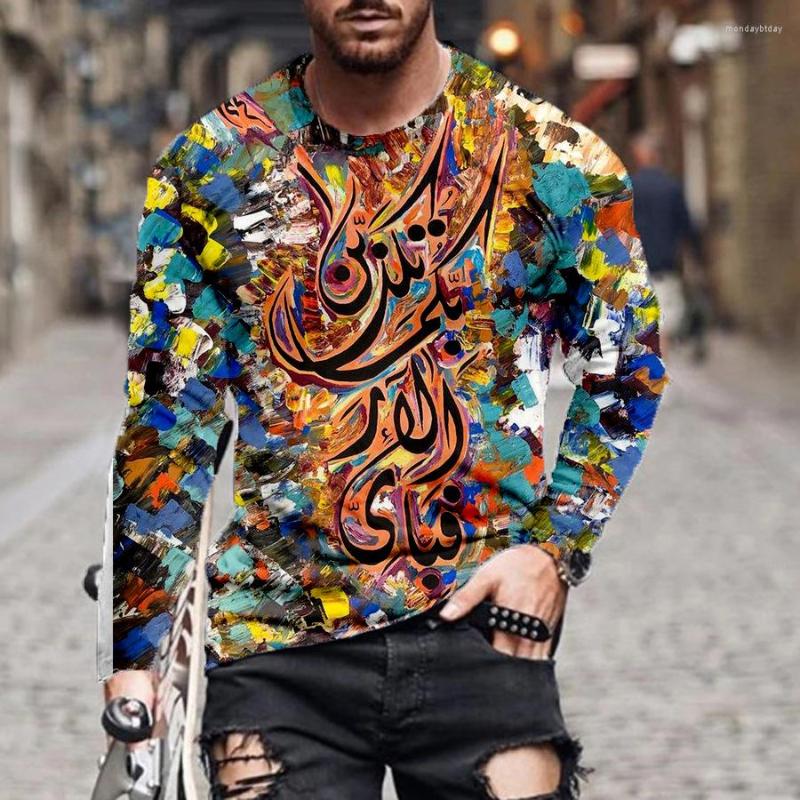 Men's T Shirts 2022 3D Printing European Code Colorful Exaggerated Long-sleeved Sweatshirt Casual, Xq-3
Men's T Shirts 2022 3D Printing European Code Colorful Exaggerated Long-sleeved Sweatshirt Casual, Xq-3