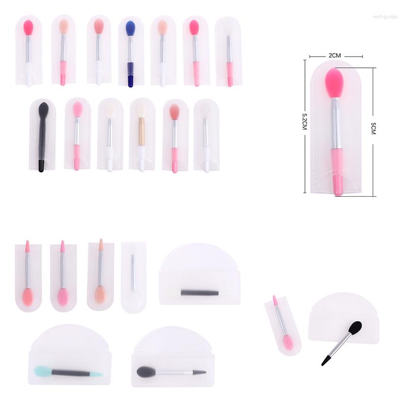 Makeup Brushes Portable Silicone Head Eyeshadow Lip Applicator Brush With EVA Bag Cosmetic Beauty Tools Care
Makeup Brushes Portable Silicone Head Eyeshadow Lip Applicator Brush With EVA Bag Cosmetic Beauty Tools Care