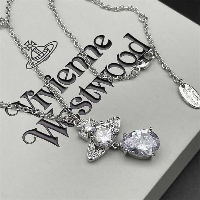 Designer vivina necklace Western Empress Vivi Crystal Saturn Necklace Chain Fashion
Designer vivina necklace Western Empress Vivi Crystal Saturn Necklace Chain Fashion