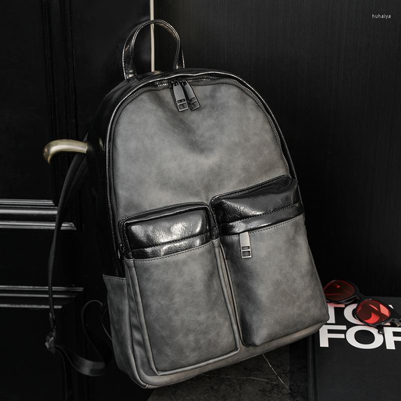 Backpack Xiao.p Fashion Men's High Quality Pu Leather Retro Sand-leather Korean Leisure Tide Bag, Green
Backpack Xiao.p Fashion Men's High Quality Pu Leather Retro Sand-leather Korean Leisure Tide Bag, Green