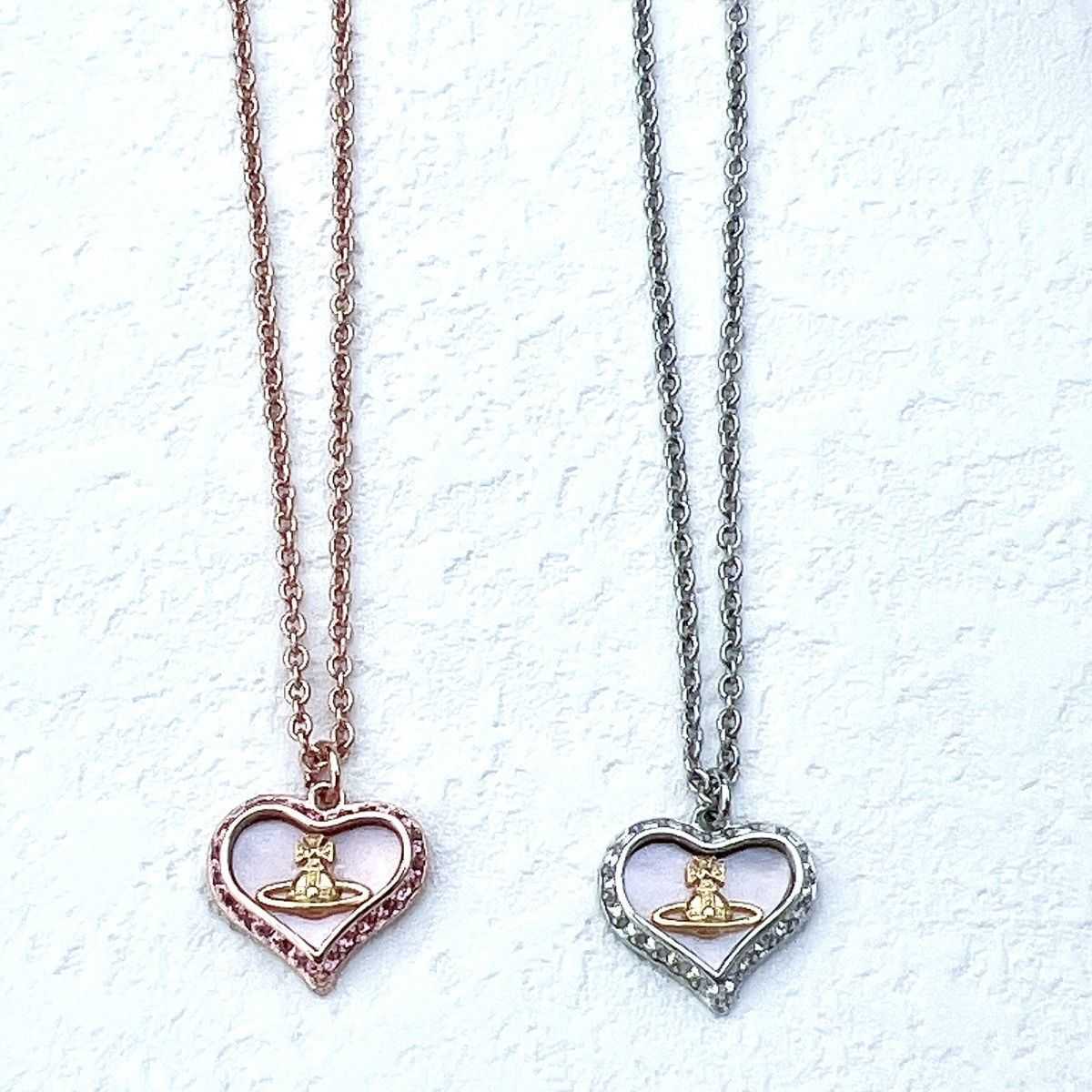 Designer vvai necklace Western Empress vivienn Fritillaria Heart Saturn Necklace Small
Designer vvai necklace Western Empress vivienn Fritillaria Heart Saturn Necklace Small