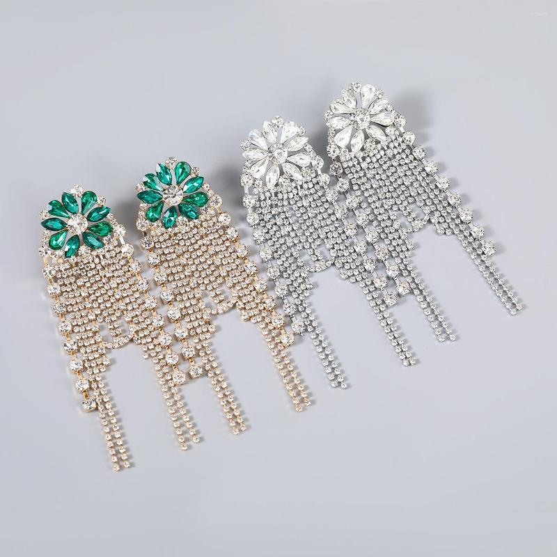 Dangle Earrings Classic Tassel Women Drop Fashion Statement Wedding Party Bijoux Jewelry Shiny Luxury Crystal Long Earring HT277
Dangle Earrings Classic Tassel Women Drop Fashion Statement Wedding Party Bijoux Jewelry Shiny Luxury Crystal Long Earring HT277