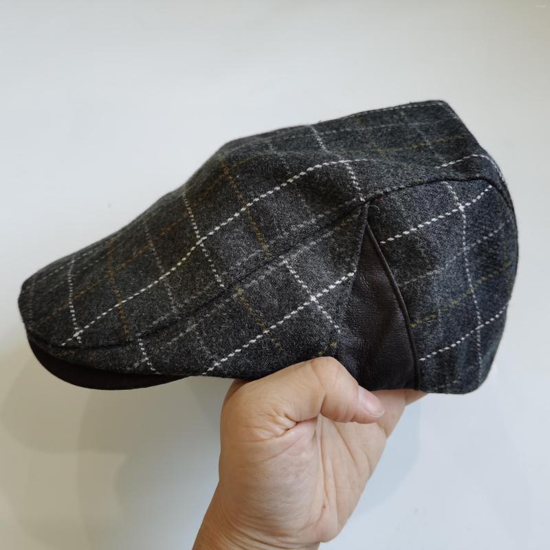 Berets Winter Unisex Plaid Grey Painter Hat Beret Cosplay Accessories Casual Men Women Peaky Warm Cap For Female, Dark grey
Berets Winter Unisex Plaid Grey Painter Hat Beret Cosplay Accessories Casual Men Women Peaky Warm Cap For Female, Dark grey