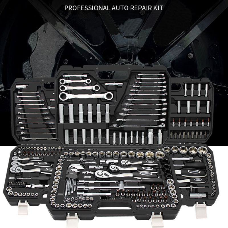 Other Hand Tools Car Repair Tool Set Mechanical Box 1 4 inch Socket Wrench Ratchet Screwdriver Kit Multi function 221207