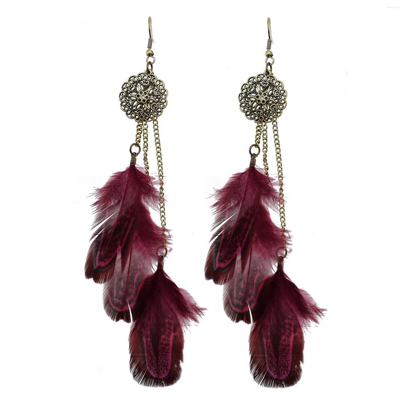 Dangle Earrings Bohemian Feather Long Tassel Hanging For Women Female Hippie Festival Party Drop Earring Tribal Jewelry Gift
Dangle Earrings Bohemian Feather Long Tassel Hanging For Women Female Hippie Festival Party Drop Earring Tribal Jewelry Gift