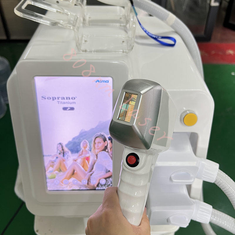 Laser 3 Wavelength Ice 755nm 808nm 1064nm Diode Laser Hair Removal Equipment