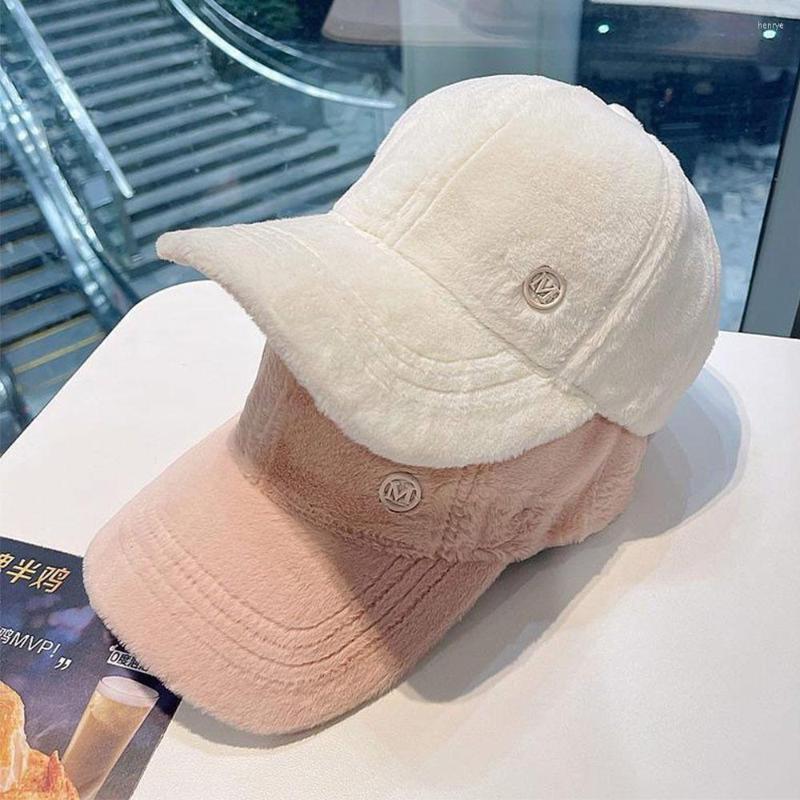 Ball Caps Casual Peaked Hat Hip Hop Cap Female Autumn And Winter All-match Plush Suitable For Face Big Baseball Sports, White
Ball Caps Casual Peaked Hat Hip Hop Cap Female Autumn And Winter All-match Plush Suitable For Face Big Baseball Sports, White