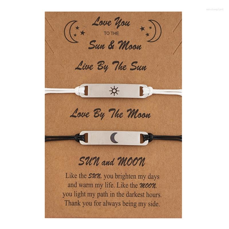 Charm Bracelets 2PCS Friendship Couple Distance Matching Bracelet Pinky Promise For Sisters Family Teenagers Girls
Charm Bracelets 2PCS Friendship Couple Distance Matching Bracelet Pinky Promise For Sisters Family Teenagers Girls