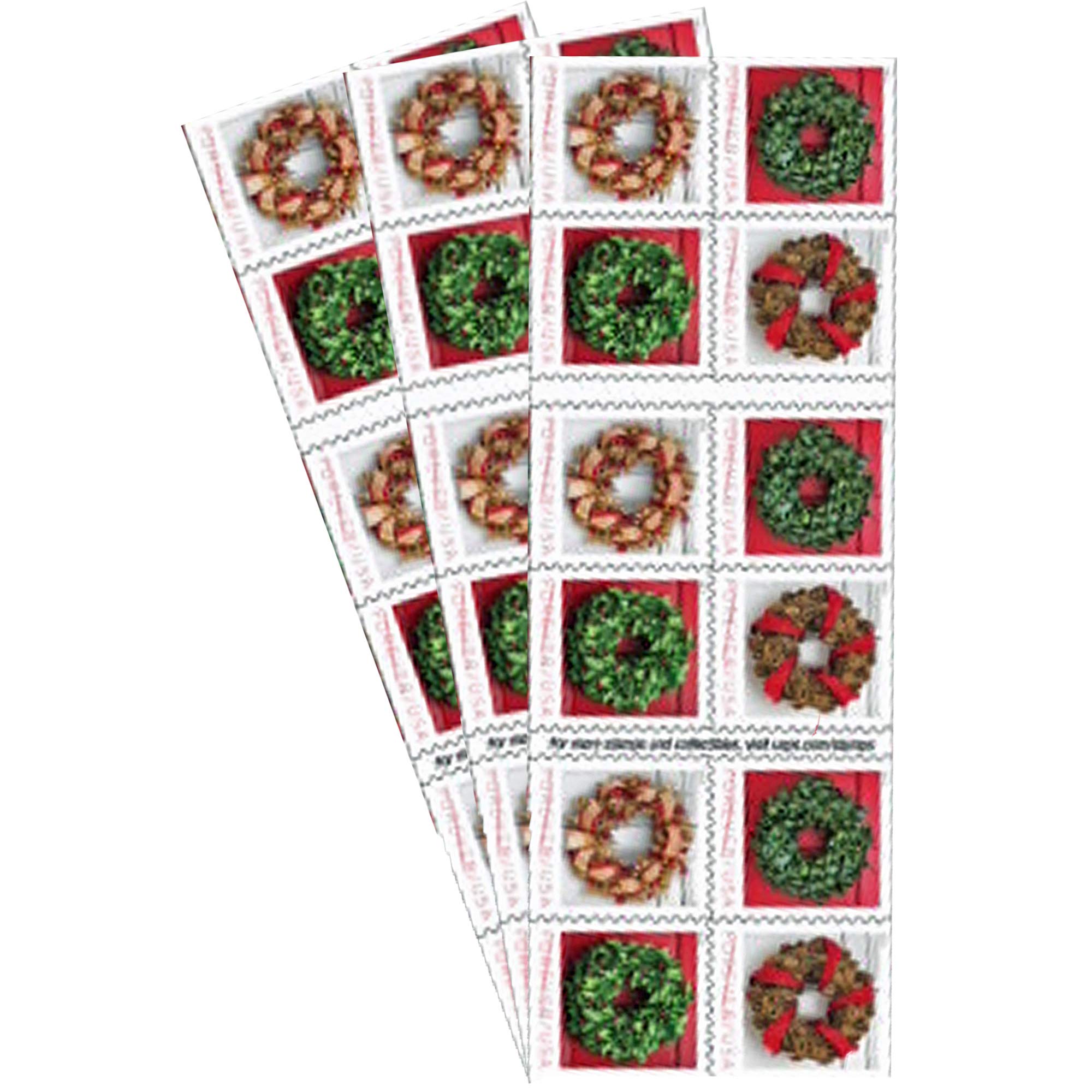 Stamps Holiday Wreaths 3 Books Of 20 First Class Postage Christmas Tradition Celebration 60 Drop Delivery Ams8Z, As details
Stamps Holiday Wreaths 3 Books Of 20 First Class Postage Christmas Tradition Celebration 60 Drop Delivery Ams8Z, As details