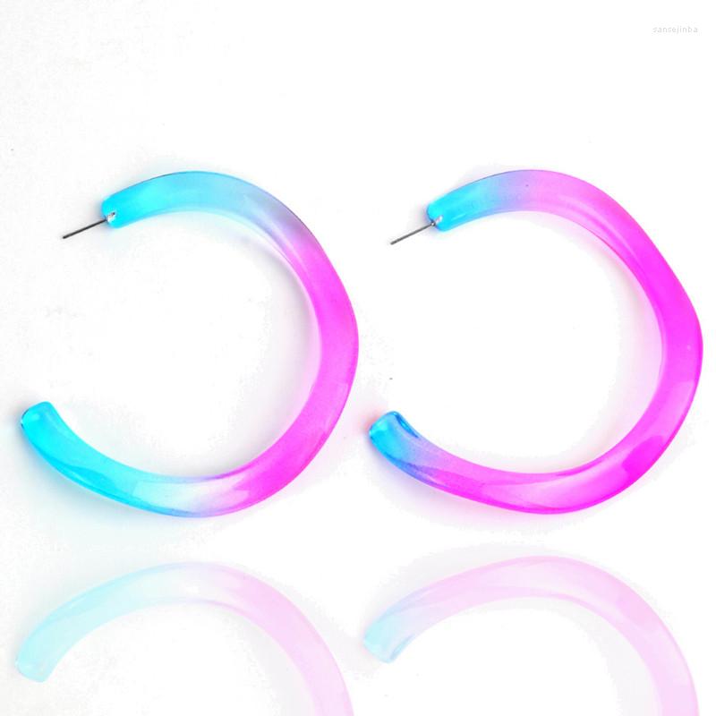 Hoop Earrings FishSheep Big Colorful Acrylic For Women Exaggerated Resin Large Circle Earring Hoops 2022 Fashion Party Jewelry
Hoop Earrings FishSheep Big Colorful Acrylic For Women Exaggerated Resin Large Circle Earring Hoops 2022 Fashion Party Jewelry