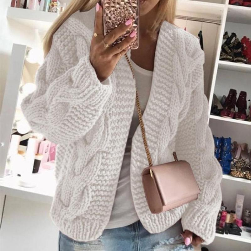 Women' Knits Women 2022 Fall Winter Solid Long Sleeve Ladies White Sweater Cardigan Fashion Knitted Sweaters For Cardigans Knitwear Y2k, Black
Women' Knits Women 2022 Fall Winter Solid Long Sleeve Ladies White Sweater Cardigan Fashion Knitted Sweaters For Cardigans Knitwear Y2k, Black