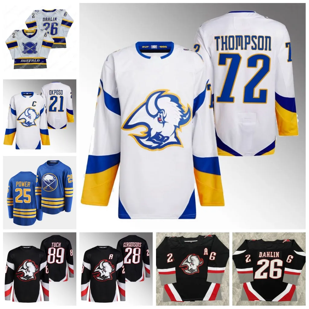 Buffalo 72 Tage Thompson 2022-23 Reverse Retro Sabre Jersey Alex Tuch Owen Power Rasmus Dahlin Jeff Skinner Kyle Okposo Victor Olofsson Girg, Away jersey mens s-3xl
Buffalo 72 Tage Thompson 2022-23 Reverse Retro Sabre Jersey Alex Tuch Owen Power Rasmus Dahlin Jeff Skinner Kyle Okposo Victor Olofsson Girg, Away jersey mens s-3xl