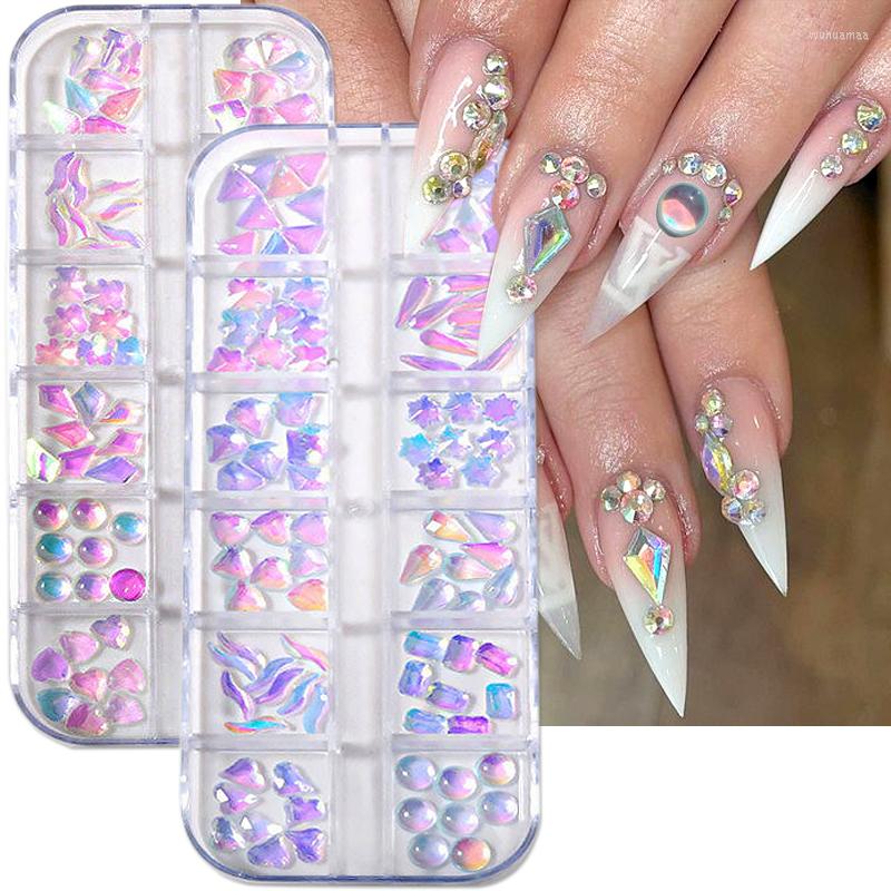 Nail Art Decorations 12 Grids 3D Charms Mixed Shape Colorful Flatback Rhinestone Gems Glitter Crystal Rhinestones DIY Supplies
Nail Art Decorations 12 Grids 3D Charms Mixed Shape Colorful Flatback Rhinestone Gems Glitter Crystal Rhinestones DIY Supplies
