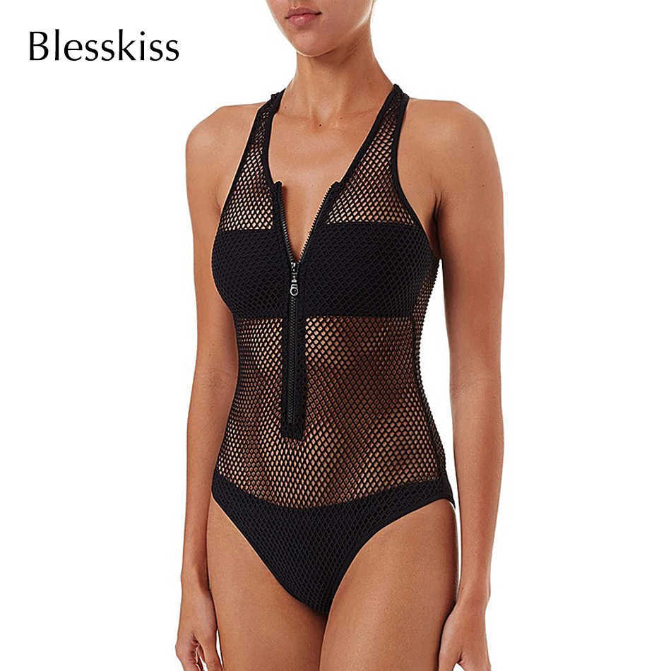 Swim Wear BLESSKISS Sexy 1 One Piece Swimsuit Women 2022 Zipper See Through Mesh Sheer Ladies Monokini Swimwear Bathing Suit Swim Trikini T221208
Swim Wear BLESSKISS Sexy 1 One Piece Swimsuit Women 2022 Zipper See Through Mesh Sheer Ladies Monokini Swimwear Bathing Suit Swim Trikini T221208