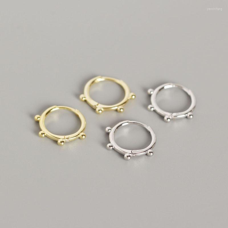 Hoop Earrings DAIWUJAN 925 Sterling Silver Minimalist INS Style Small Beads For Women Geometric Round Ear Clip Fine Jewelry
Hoop Earrings DAIWUJAN 925 Sterling Silver Minimalist INS Style Small Beads For Women Geometric Round Ear Clip Fine Jewelry