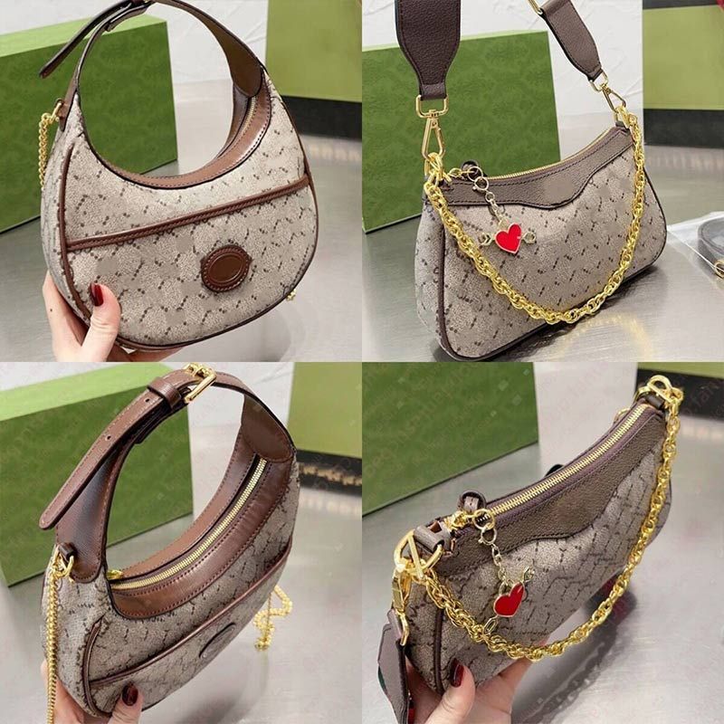 Fashion Designer Good Ophidia Shoulder bags Cloud Underarm handbag half moon Women Luxury leather canvas Cross body shopping Hobo Clutch Square Flap Wallet Purse, 2#
Fashion Designer Good Ophidia Shoulder bags Cloud Underarm handbag half moon Women Luxury leather canvas Cross body shopping Hobo Clutch Square Flap Wallet Purse, 2#