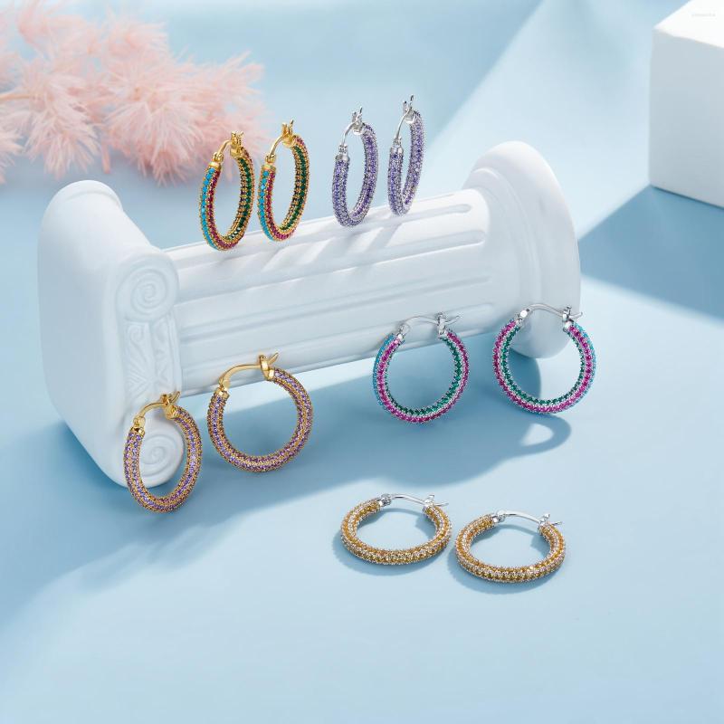 Hoop Earrings Weinuo 925 Sterling Silver Cubic Zirconia Dainty Elegant Fashion Women Gifts Jewelry WeiE52
Hoop Earrings Weinuo 925 Sterling Silver Cubic Zirconia Dainty Elegant Fashion Women Gifts Jewelry WeiE52