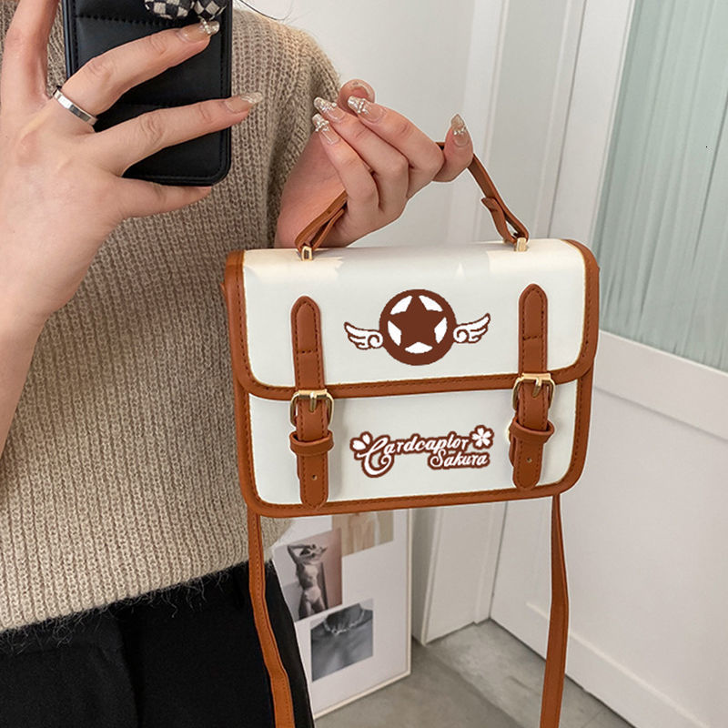 Evening Bags Xiuya Japanese Cute Handbags for Women JK Lolita Party Messenger Cartoon Kawaii Lady PU Leather Shoulder 221208, Khaki
Evening Bags Xiuya Japanese Cute Handbags for Women JK Lolita Party Messenger Cartoon Kawaii Lady PU Leather Shoulder 221208, Khaki