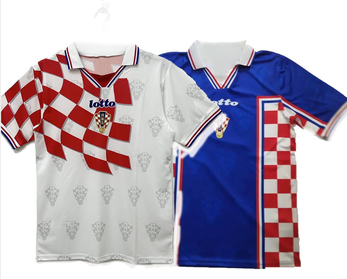 old Retro Croatia 22-23 Soccer Jerseys MODRIC BROZOVIC PERISIC REBIC BREKALO KRAMARIC KOVACIC wholesale Football Shirts Thai Quality Customized football wear, Retro 1998 home
old Retro Croatia 22-23 Soccer Jerseys MODRIC BROZOVIC PERISIC REBIC BREKALO KRAMARIC KOVACIC wholesale Football Shirts Thai Quality Customized football wear, Retro 1998 home