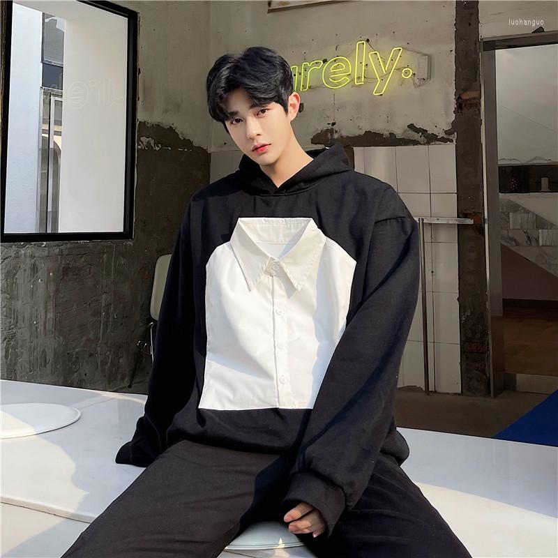 Men's Hoodies Male Women Harajuku Streetwear Hip Hop Loose White Black Hoodie Sweatshirt Men Shirt Splice Casual Pullover Hooded, H11 black
Men's Hoodies Male Women Harajuku Streetwear Hip Hop Loose White Black Hoodie Sweatshirt Men Shirt Splice Casual Pullover Hooded, H11 black