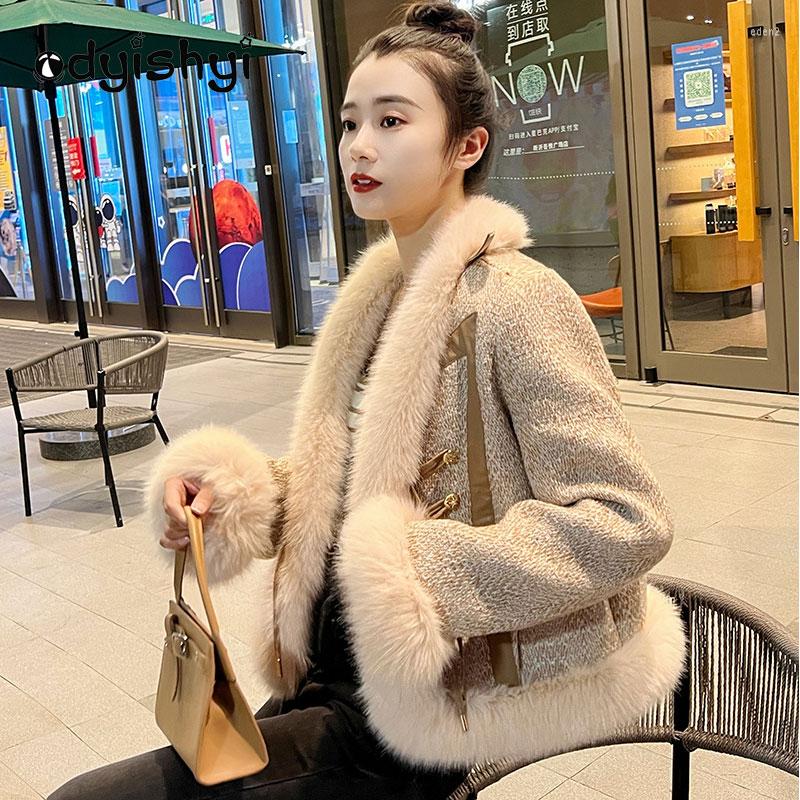 Women' Down Imitation Fur Coat For Women Winter Thicken Short Parka Woolen Patchwork Jacket Ladies Fashion Warm Outwear YD118, Brown
Women' Down Imitation Fur Coat For Women Winter Thicken Short Parka Woolen Patchwork Jacket Ladies Fashion Warm Outwear YD118, Brown