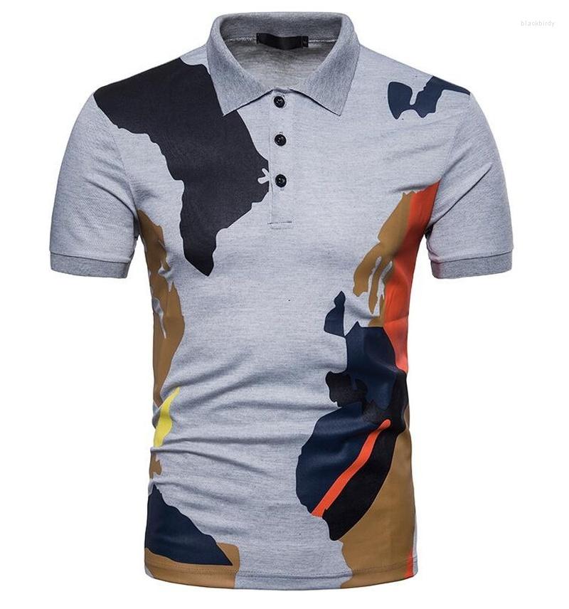 Men' Polos Mens Polo Shirts With Short Sleeve Summer Wear Tops For Men Camouflage Printing Male Turn Down Collar Slim Fit Casual, Gray
Men' Polos Mens Polo Shirts With Short Sleeve Summer Wear Tops For Men Camouflage Printing Male Turn Down Collar Slim Fit Casual, Gray
