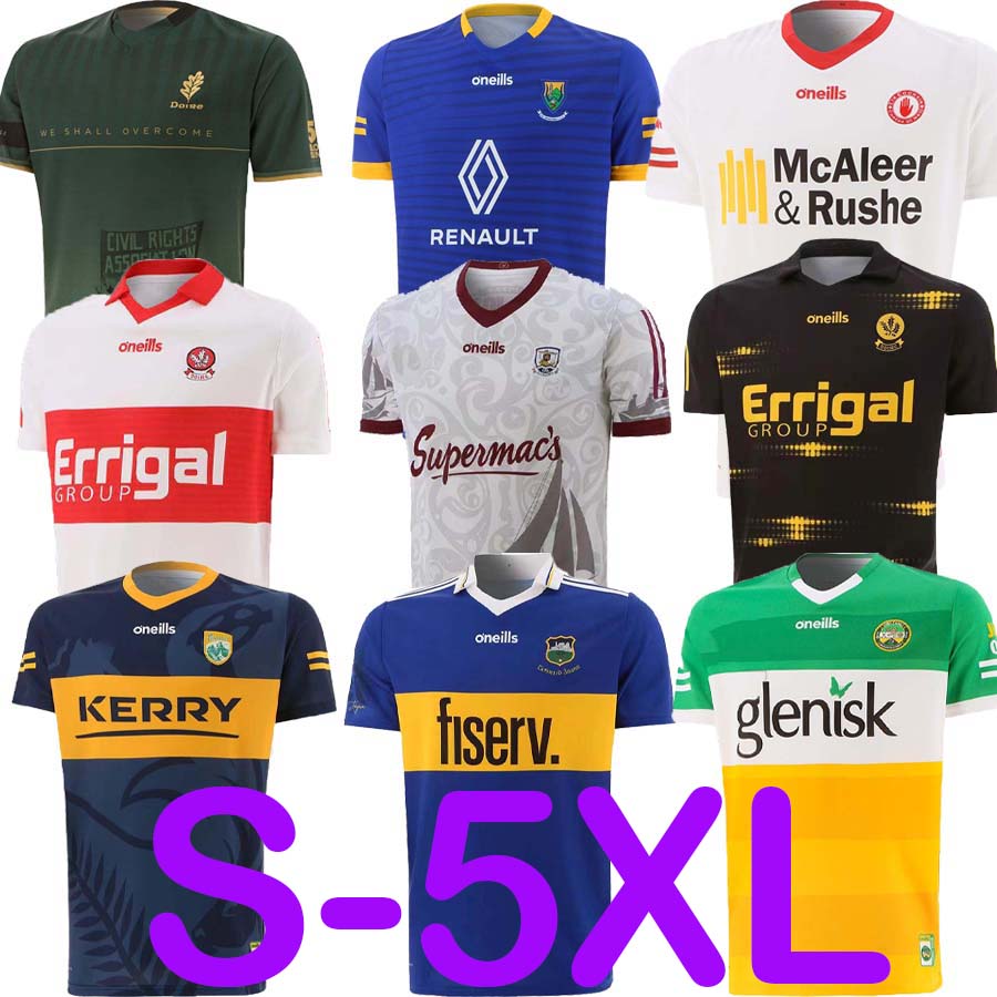 S-5XL GAA Rugby Jerseys DUBLIN 2022 2023 Kilkenny WEXFORD KERRY TYRONE MEATH FERMANAGH DERRY ROSCOMMON DONEGAL TIPPERARY CIOBRAIO ARANN SHIRTS, Black
S-5XL GAA Rugby Jerseys DUBLIN 2022 2023 Kilkenny WEXFORD KERRY TYRONE MEATH FERMANAGH DERRY ROSCOMMON DONEGAL TIPPERARY CIOBRAIO ARANN SHIRTS, Black