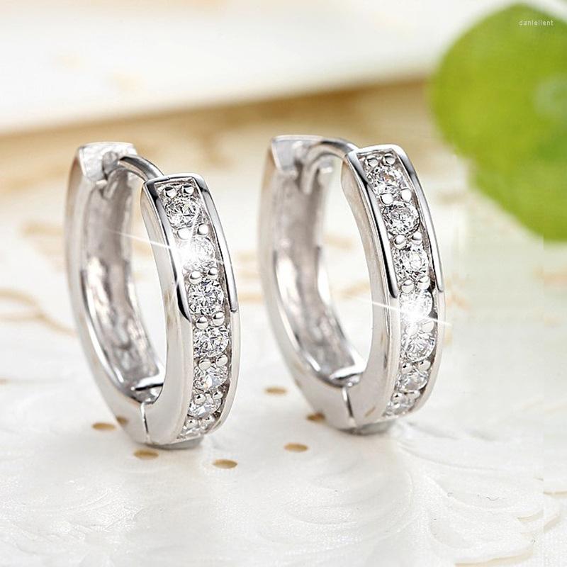 Hoop Earrings Pure Silver For Women Cubic Zirconia 10mm Round Circle Ear Cuff Brincos Femme Wedding Jewelry Accessories Gifts
Hoop Earrings Pure Silver For Women Cubic Zirconia 10mm Round Circle Ear Cuff Brincos Femme Wedding Jewelry Accessories Gifts
