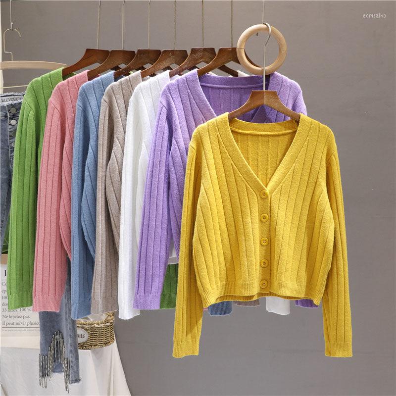 Women' Knits 2022 Sweater Cardigan Women Single Breasted Long Sleeve Elegant Solid Knitted Autumn And Spring Outwear T706, Yellow
Women' Knits 2022 Sweater Cardigan Women Single Breasted Long Sleeve Elegant Solid Knitted Autumn And Spring Outwear T706, Yellow