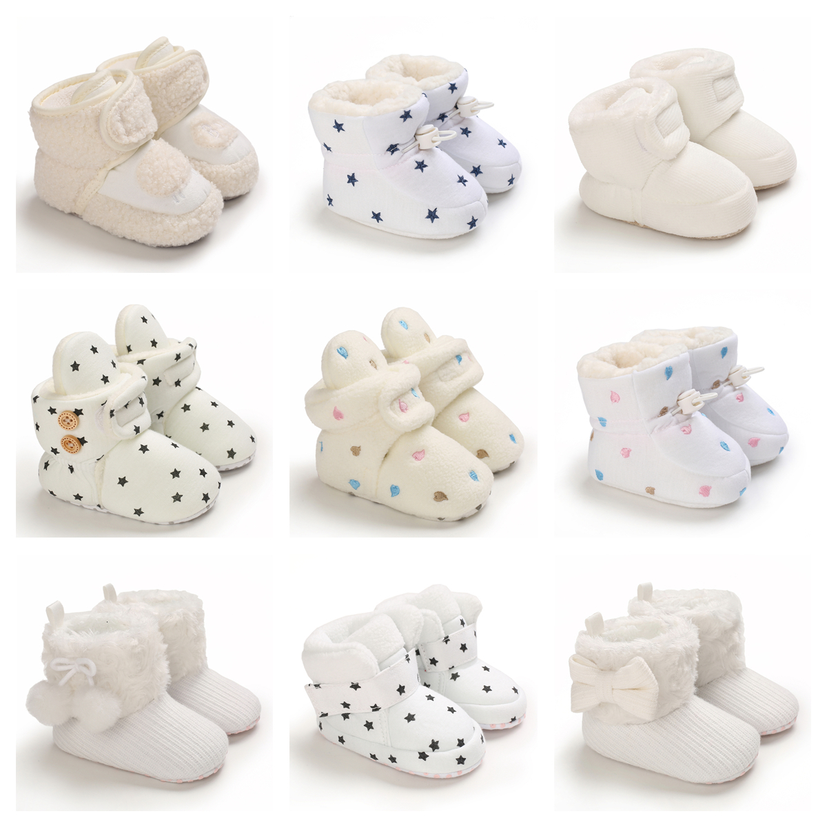 First Walkers born Baby Socks Shoes Boy Girl Star Toddler Booties Cotton Comfort Soft Anti-slip Warm Infant Crib 221208, C-732 white
First Walkers born Baby Socks Shoes Boy Girl Star Toddler Booties Cotton Comfort Soft Anti-slip Warm Infant Crib 221208, C-732 white