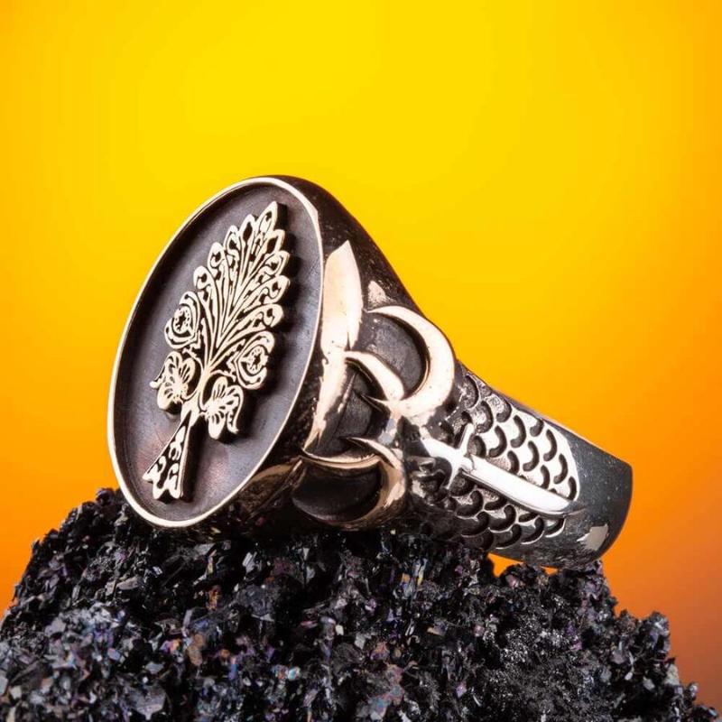 Cluster Rings Men Silver Tree Of Life Model Ring Three Crescent Motif Handmade Jewelery Vintage Acessories 925k
Cluster Rings Men Silver Tree Of Life Model Ring Three Crescent Motif Handmade Jewelery Vintage Acessories 925k