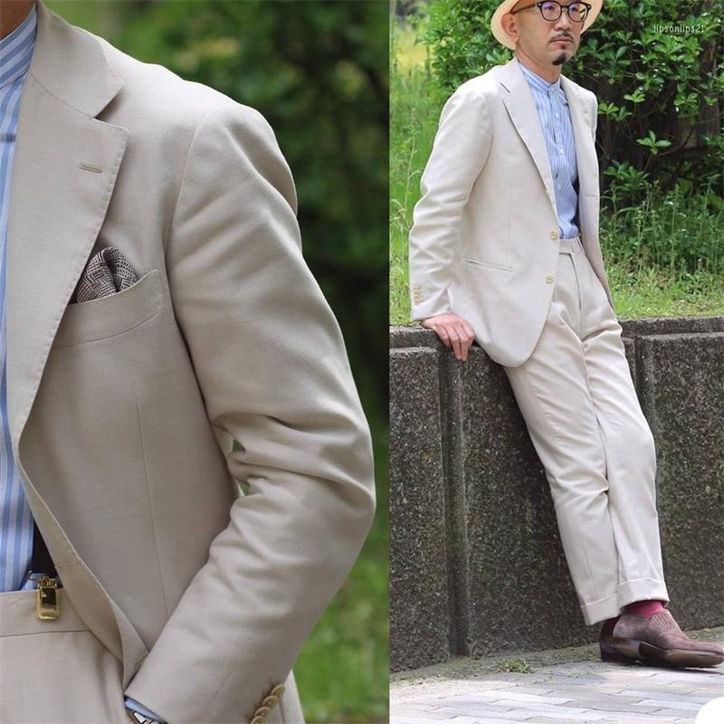 Men's Suits 2-Piece Pure Beige Men Japanese Korean Style Party Suit Fashion Business For Man Peaked Lapel Blazer, Black
Men's Suits 2-Piece Pure Beige Men Japanese Korean Style Party Suit Fashion Business For Man Peaked Lapel Blazer, Black