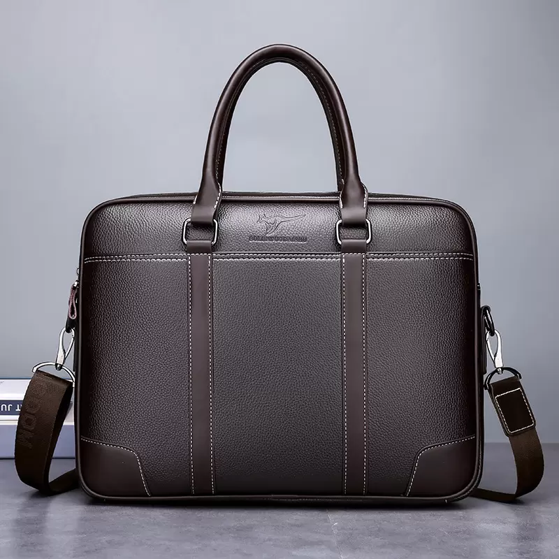 Wholesale factory men shoulder bags horizontal large-capacity leather handbag business contrast fashion computer bag waterproof wear-resistant leather backpack, Multi
Wholesale factory men shoulder bags horizontal large-capacity leather handbag business contrast fashion computer bag waterproof wear-resistant leather backpack, Multi