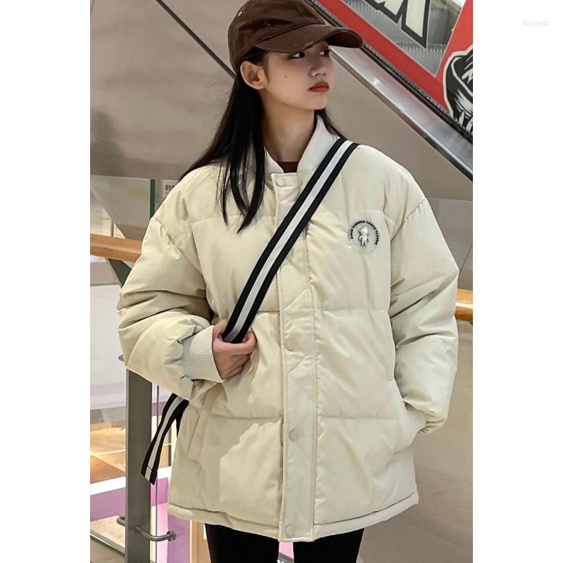 Women's Down Women Beige Jacket Short Coat Korean Fashion Leisure Waterproof Thicken Warm Winter Duck Feather Female Outwear
Women's Down Women Beige Jacket Short Coat Korean Fashion Leisure Waterproof Thicken Warm Winter Duck Feather Female Outwear