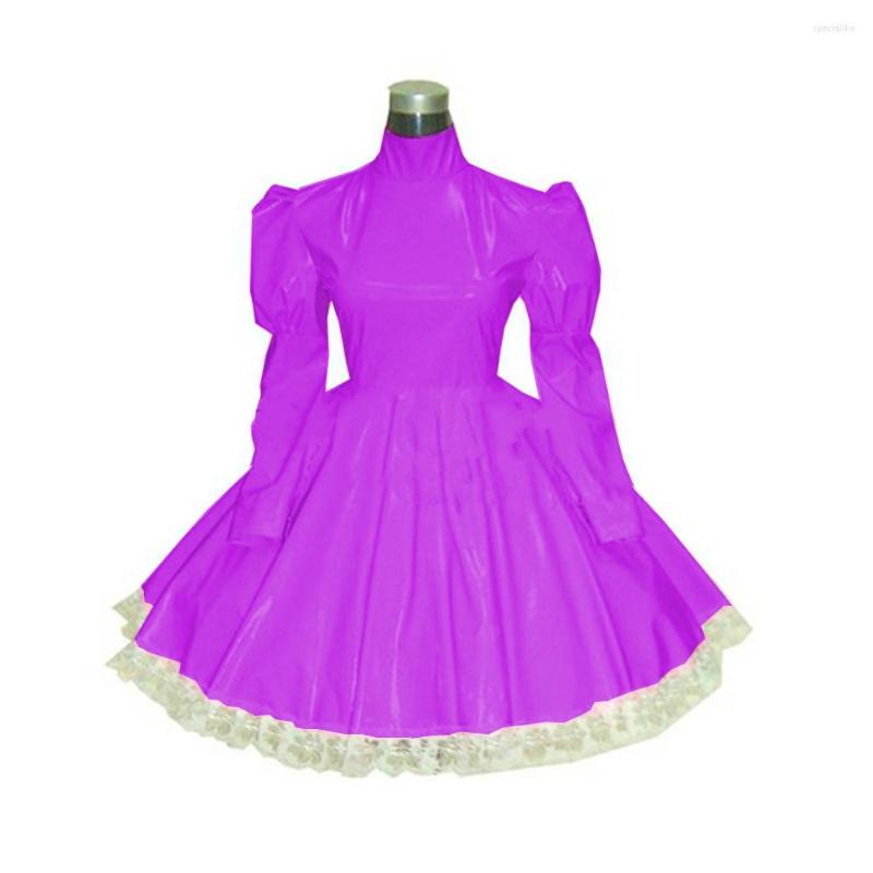Casual Dresses Plus Size Bridesmaid Dress Long Sleeve Maid Cute Cosplay Costumes Vinyl Candy Color Lace 7XL Women, Beige
Casual Dresses Plus Size Bridesmaid Dress Long Sleeve Maid Cute Cosplay Costumes Vinyl Candy Color Lace 7XL Women, Beige