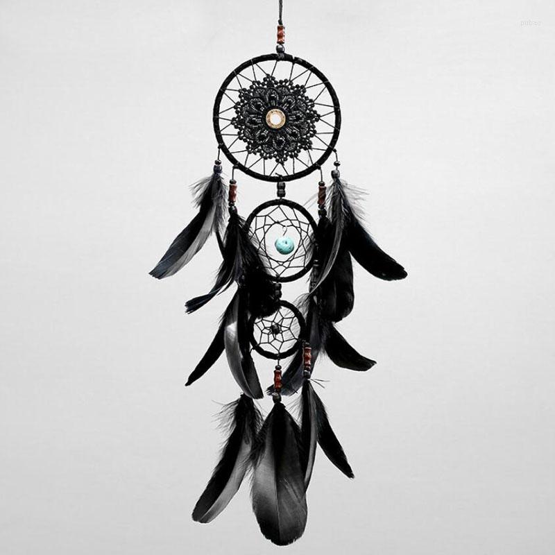 Interior Decorations Black Multi-ring Dream Catcher Wind Chimes Key Rings Auto Accessorie Car Rearview Mirror Pendant Jewelry Hanging
Interior Decorations Black Multi-ring Dream Catcher Wind Chimes Key Rings Auto Accessorie Car Rearview Mirror Pendant Jewelry Hanging