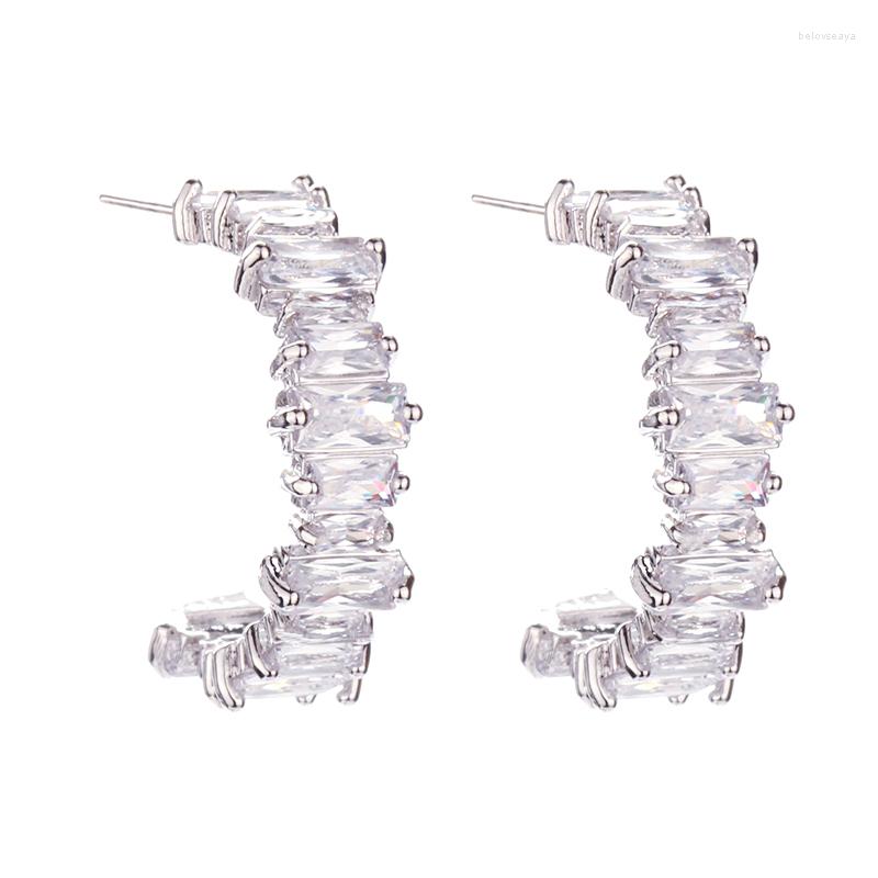 Stud Earrings Fashion 925 Sterling Silver CZ Crystal Stone For Women Half Eternity Round Jewellery
Stud Earrings Fashion 925 Sterling Silver CZ Crystal Stone For Women Half Eternity Round Jewellery