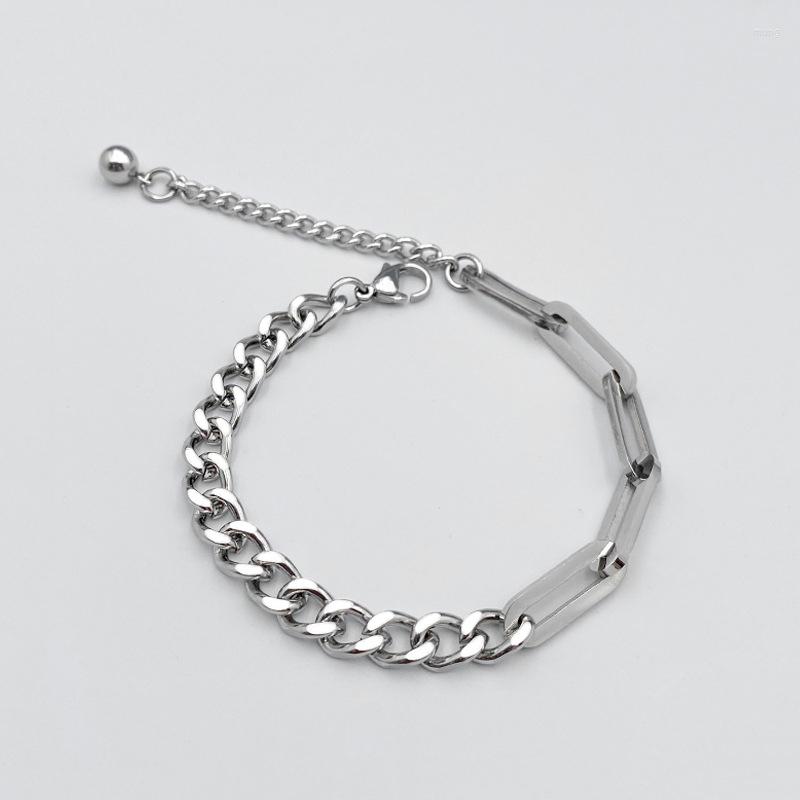 Link Bracelets Fashion Jewelry Men And Women Stainless Steel Wild Bracelet Titanium Six-sided Magic Chain
Link Bracelets Fashion Jewelry Men And Women Stainless Steel Wild Bracelet Titanium Six-sided Magic Chain