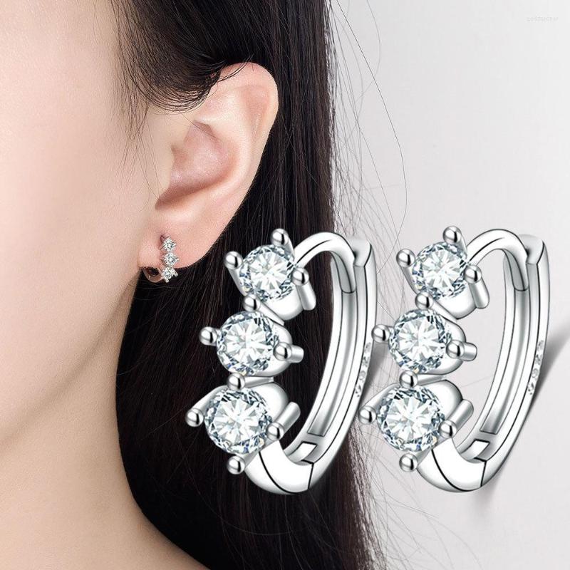 Hoop Earrings Trendy Women's 2022 Stainless Steel Zircon Women Korean Fashion Unusual Accessories 
Hoop Earrings Trendy Women's 2022 Stainless Steel Zircon Women Korean Fashion Unusual Accessories