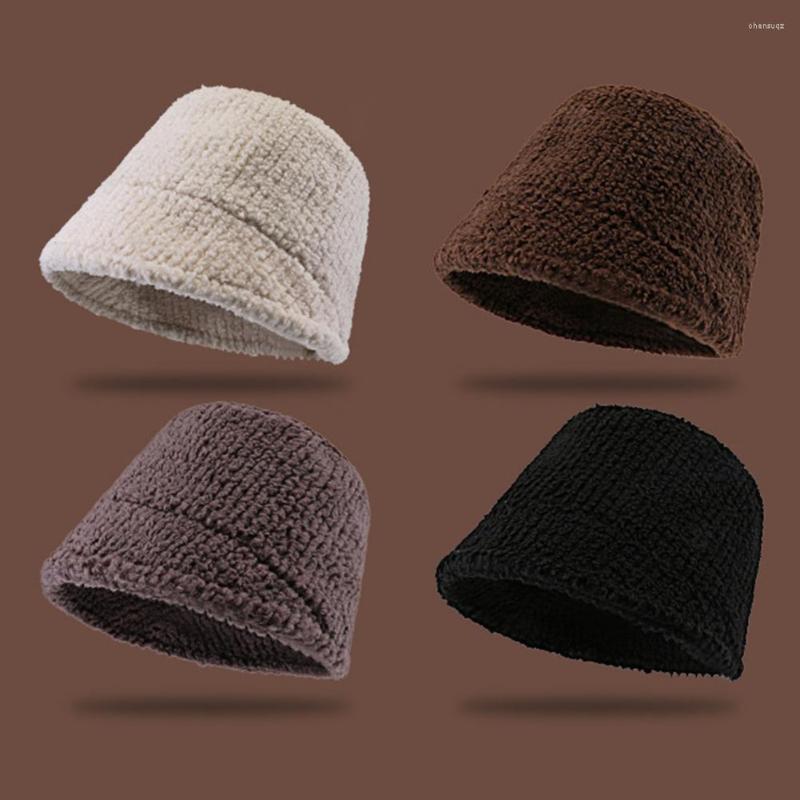 Berets Sweet Basin Hat Thick Winter Fisherman Knitted No Brim Sunscreen Women Cold-proof, White
Berets Sweet Basin Hat Thick Winter Fisherman Knitted No Brim Sunscreen Women Cold-proof, White
